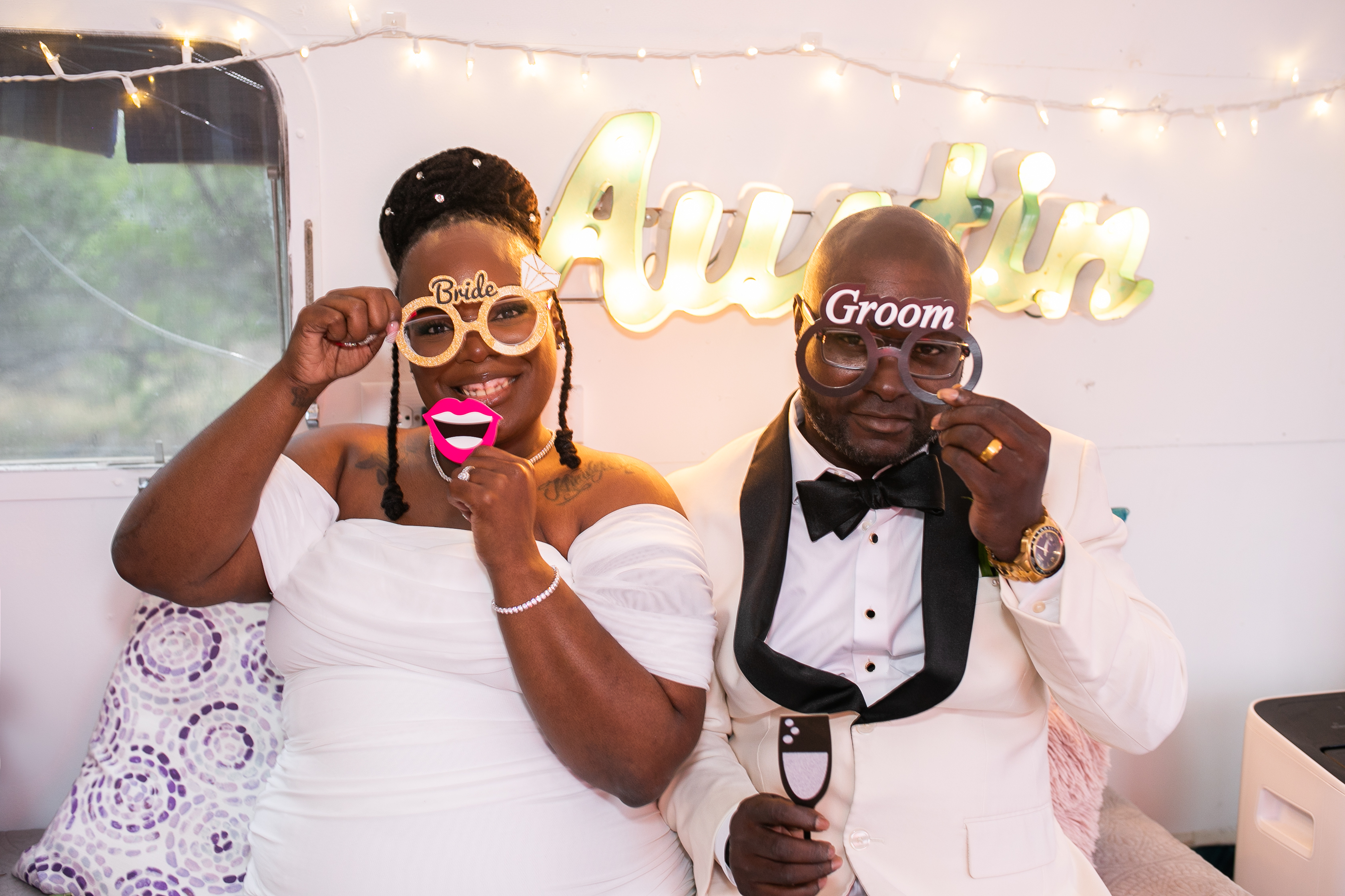 Intimate elopement ceremony